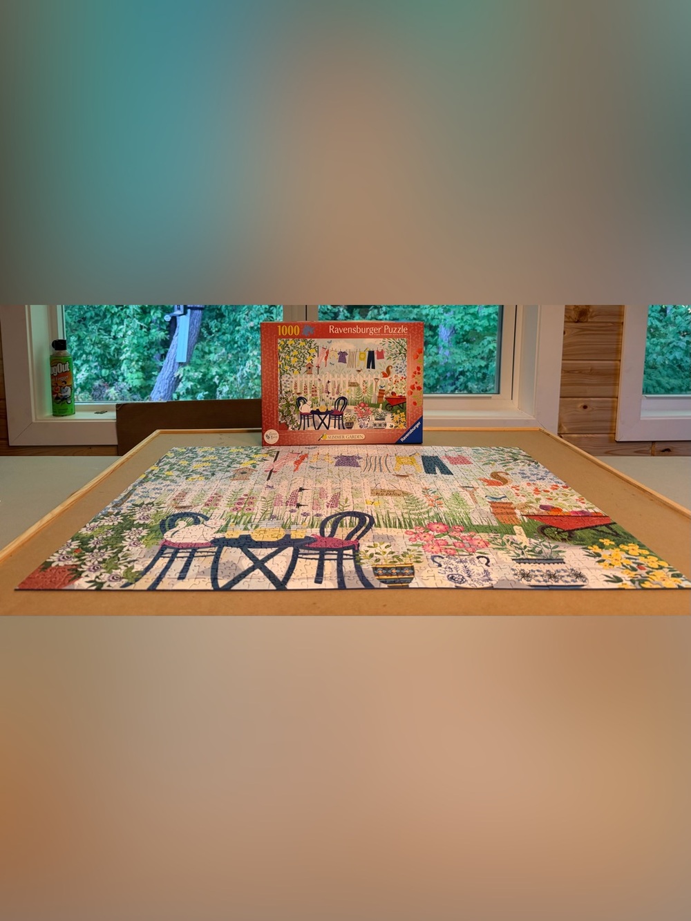 Ravensburger Summer Garden Puzzle 1000 piece